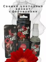 Ароматизатор для дома, офиса, автомобиля/ в машину Елка+Спрей CONTACT FEROMONE 