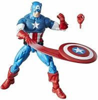 Фигурка Капитан Америка (Captain America) Ретро - Marvel Legends, Hasbro