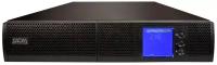 UPS PowerCom SENTINEL SNT-1000 {On-Line, 1000VA / 1000W, Rack/Tower, IEC, LCD, RS-232/USB, SmartSlot}