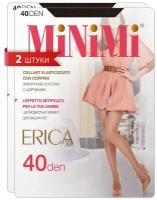 Колготки MiNiMi Erica, 40 den, 2 шт., коричневый