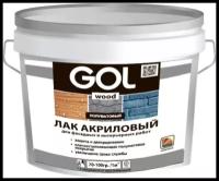 Palizh GOL Wood для фасадных и интерьерных работ, бесцвeтный, полуматовая, 9 кг