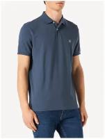 Рубашка поло мужская,, 223223053092, Размер: M: Цвет: синий (849)
