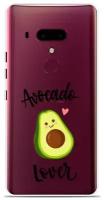 Силиконовый чехол на HTC U12 Avocado Lover / для НТС Ю12