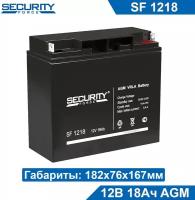 Аккумуляторная батарея Security Force SF 1218 12В 18 А·ч