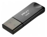 Флеш-диск 128GB PNY Attache Classic USB 2.0, черный [FD128ATTCKTRK-EF]