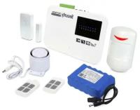 Автономная GSM сигнализация для гаража, автономная охранная GSM сигнализация - Страж Mini Автоном для дома, для дачи, для гаража, для квартиры в подарочной упаковке
