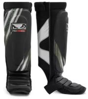 Щитки Bad Boy Pro Series Advanced MMA Shin Guards-Black/Green S/M