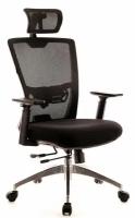 Компьютерное кресло Everprof Polo S для руководителя, обивка: текстиль, цвет: черный