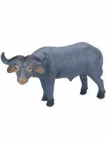 Фигурка животного Буйвол, большая коллекционная декоративная игрушка из серии Дикие животные для детей