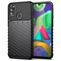 Чехол черного цвета для Samsung Galaxy M21, серия Onyx от Caseport