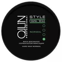 Ollin Style Hard Wax Normal - Оллин Стайл Воск для волос нормальной фиксации, 50г (75мл) -