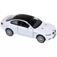 Легковой автомобиль Kinsmart BMW M3 Coupe (KT5348W) 1:36, 13 см, белый