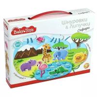 Шнуровки и липучки Baby Toys Сафари