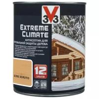 V33 Антисептик для дерева EXTREME PROTECTION Белое Золото 0,9л