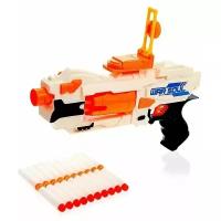 Бластер Woow Toys War soul gun 4300975, белый/оранжевый