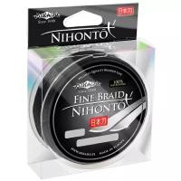 Плетеный шнур Mikado NIHONTO FINE BRAID 0,14 black (150 м) - 9.70 кг. Z19B-014