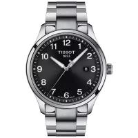 Швейцарские кварцевые часы Tissot Gent XL Classic T116.410.11.057.00 на стальном браслете, с водозащитой 10 бар и международной гарантией от производителя