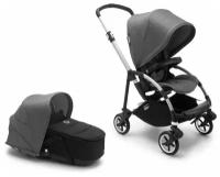 Коляска 2 в 1 Bugaboo Bee 6 Alu Grey/Grey Melange/Black