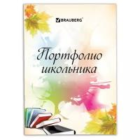 Портфолио школьника BRAUBERG, 32 листа, «Моё портфолио»