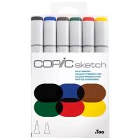 COPIC набор маркеров Sketch Bold Primaries (H21075-662), 6 шт