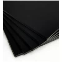 Пенокартон (Черный, 21 см х 29,7 см, толщина 5 мм, комплект 5 шт., формат А4)
