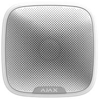 Оповещатель охранный свето-звуковой Ajax StreetSiren (white)