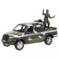 Машинка ТЕХНОПАРК UAZ Камуфляж PICKUP-12MIL-SOL, 12 см, камуфляж