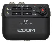 Рекордер Zoom F2, полевой, стерео, черный