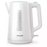 Чайник Philips HD9318/70, белый/голубой