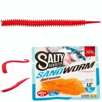 Черви съедобные искусственные Lucky John Salty Sensation SANDWORM 4.0in (10.16)/F40 15шт