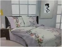 Постельное бельё «ЭКО-БЯЗЬ» 1,5-спальное 125 г/кв. м. 100% хлопок, рисунок: В АССОРТИМЕНТЕ