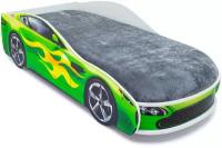 Кровать с матрасом Бельмарко Бондмобиль зеленый