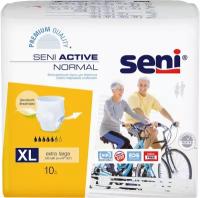 Трусы - подгузники впитывающие для взрослых Seni ACTIVE NORMAL extra large (обхват 120-160 см), 10 шт