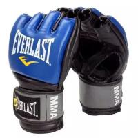 Перчатки тренировочные Everlast Pro Style Grappling LXL синие