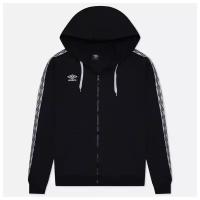 Мужская толстовка Umbro FW Taped Zip Hoodie чёрный, Размер M