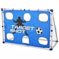 Ворота игровые DFC 2 в 1 6ft пластик GOAL183T