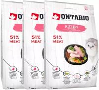 Сухой корм для котят Ontario с курицей