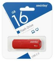 Флешка USB 2.0 SmartBuy 16 ГБ Clue ( SB16GBCLU-R )