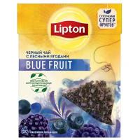 Чай черный Lipton Blue Fruit в пирамидках