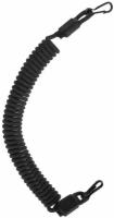 Страховочный тренчик CORD из паракорда с 2 карабинами (black)