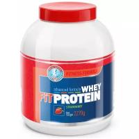 Высокобелковый продукт для спортсменов Whey FitPROTEIN (2270 г) клубника