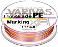 Varivas Леска плетеная (шнур) VARIVAS HIGH GRADE PE X8 MARKING TYPE II (VHGX8TII150-06 (150 м 0,128мм) )