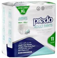 Predo Adult Подгузники-трусы для взрослых, размер XL, 11 шт