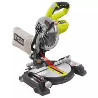 Аккумуляторная торцовочная пила RYOBI EMS190DCL