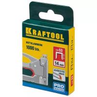 Скобы Kraftool 31670-14 тип 53 для степлера, 14 мм