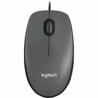 Logitech Мышь 910-001795 Мышь M90 Optical USB black