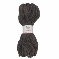 пряжа Gazzal PURE WOOL 100 % Австралийская шерсть, 100гр/65м, (5246 Темно-Коричневый) 1 упаковка (5 мотков)