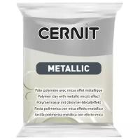 Полимерная глина Cernit Metallic серебро (080), 56 г