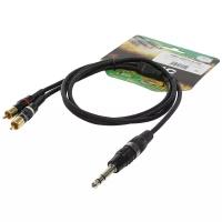 Кабель аудио 1xJack - 2xRCA Sommer Cable HBP-6SC2-0150 1.5m