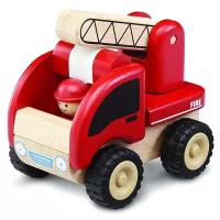 Деревянная игрушка Wonderworld Пожарная машина Miniworld